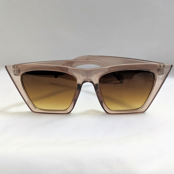 Accessories - Champagne Cateye Sunglasses New